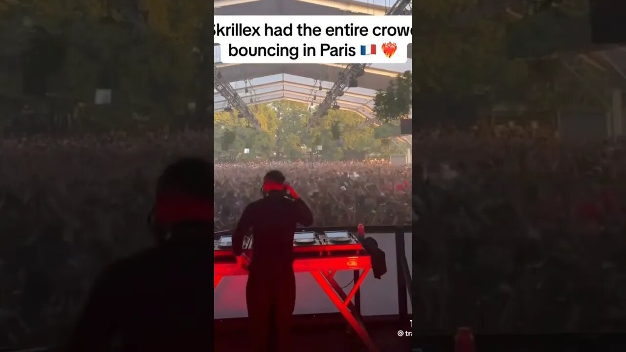 Skrillex in Paris