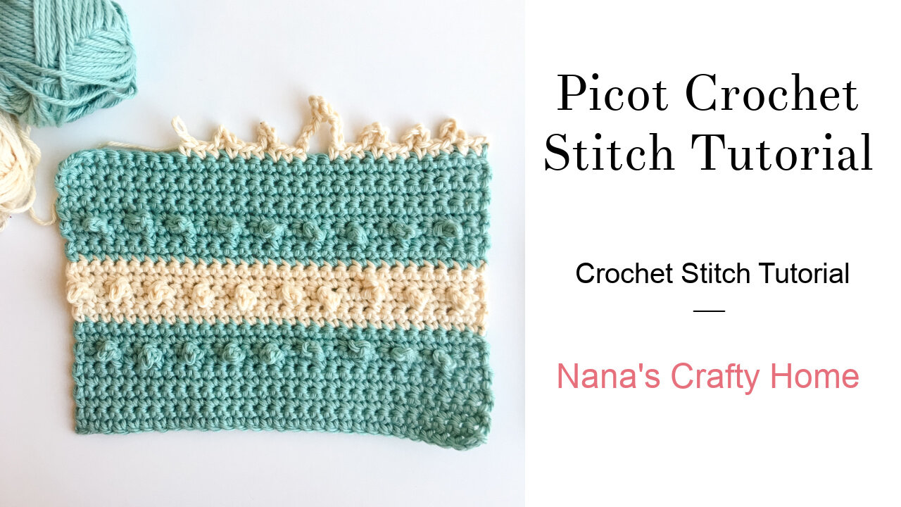 Picot Crochet Stitch Tutorial