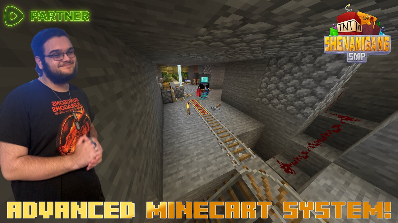 G1 & Pine! Rail Workers Pt. 2 - Shenanigang SMP - #RumblePartner
