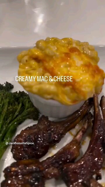 Mac & Cheese with Lamb for Date Night #vlog