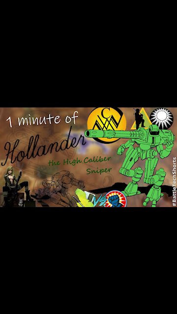 BATTLETECH #Shorts - Hollander, the High Caliber Sniper