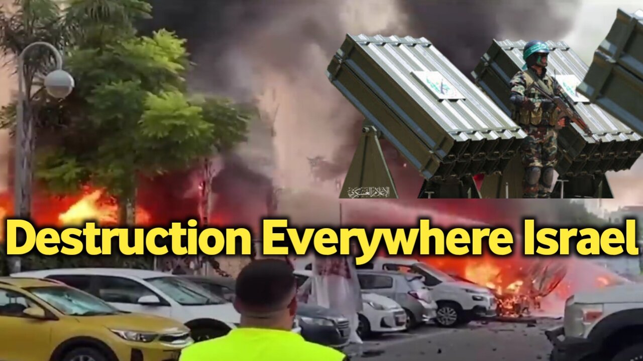 Al-Qassam Brigades: Missile attacks disable Israel's Iron Dome, destruction everywhere in Israel