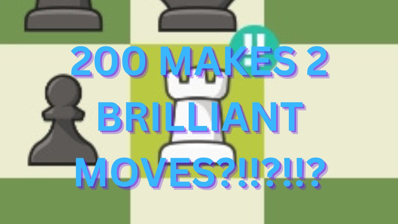 200 MAKES 2 BRILLIANT MOVES?!!?!?!?