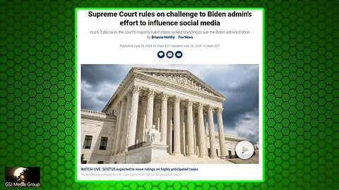 SCOTUS Rules Govt Can Censor Social Media