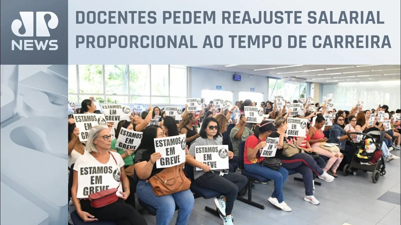 Greve de professores da rede municipal de Guarulhos entra no terceiro dia