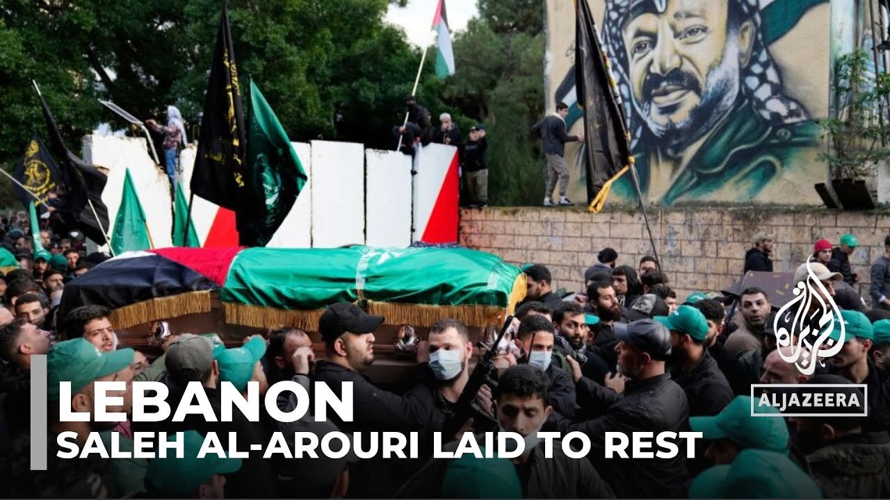 Lebanon: Saleh al-Arouri laid to rest at Martyrs Cemetery in Beirut