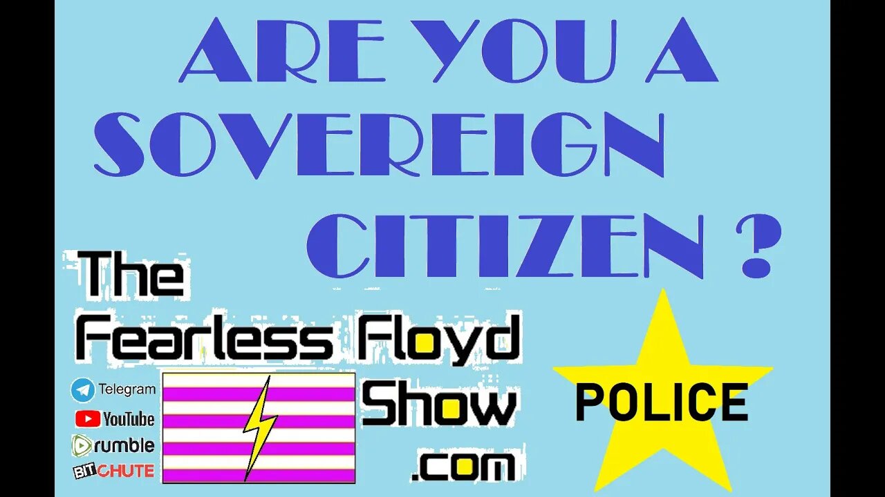 ARE YOU A SOVEREIGN CITIZEN ???????????????????????