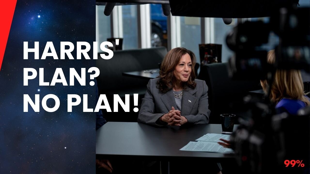 VP Harris' Interview Strategy: "This is not a plan!" on Repeat