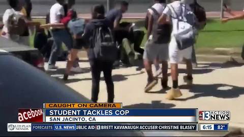 School officer attacked in California