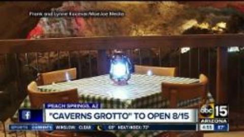 Caverns Grotto: Arizona restaurant lets you eat 200 feet underground in a cave