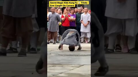 Secret Magic Kids Kung Fu 🥋 Tricks Ever Caught On Camera #shorts #kungfu #fight karate #taekwondo