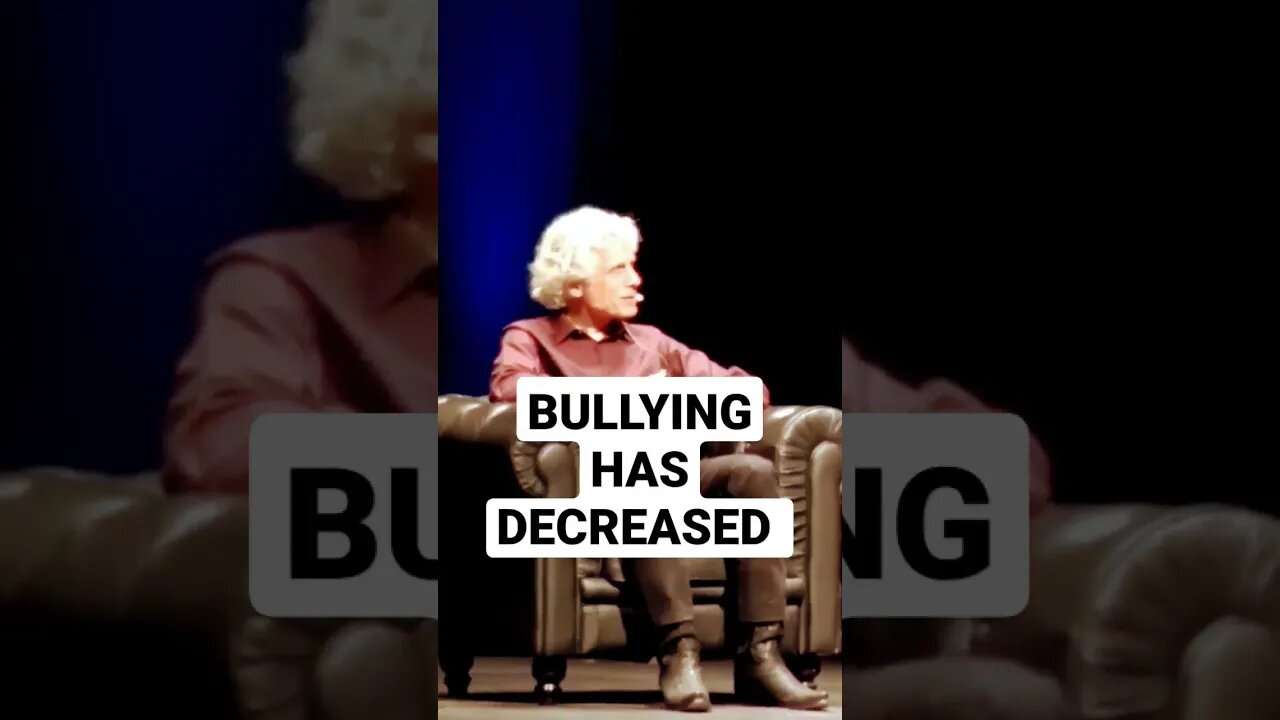 DEATH TO BULLYING #stevenpinker #michaelshermer #bullying #socialscience #science #statistics