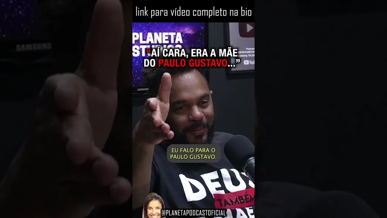 “SABE O QUE EU FALO PRO PAULO GUSTAVO?” com Marcelo Marrom | Planeta Podcast