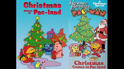 80's Pac-Man Cartoon Christmas Special: Christmas Comes to Pac-Land (DVD-Rip)