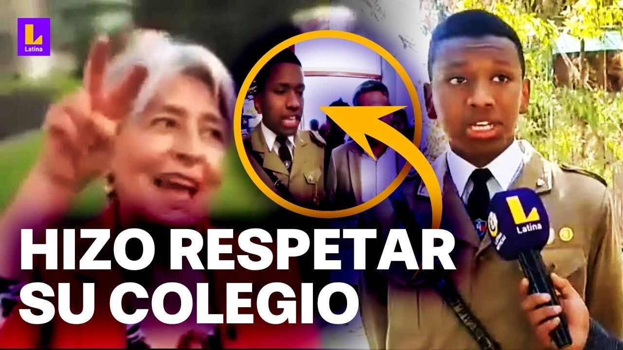 Estudiante encara a congresista María Agüero y le exige disculpas: "Nosotros no somos delincuentes"