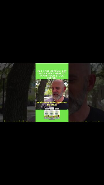 Eat Your Greens Last With Every Meal!