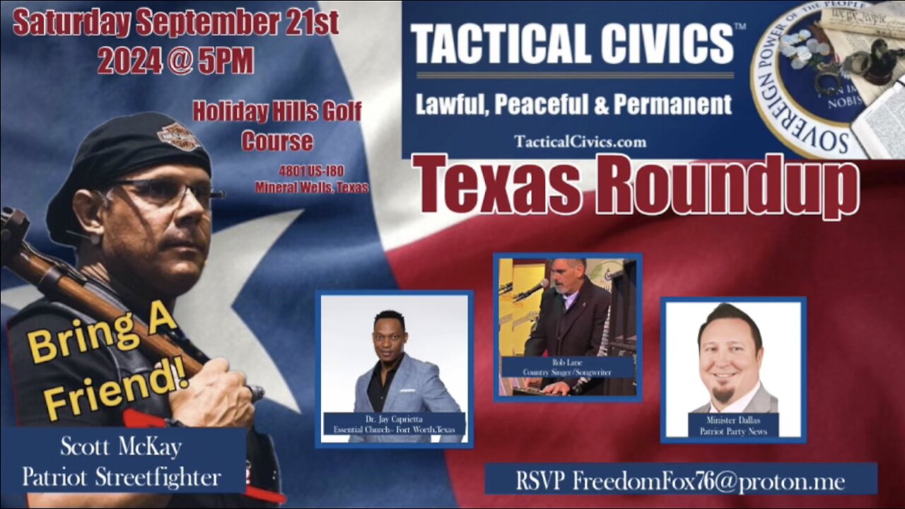 Tactical Civics™ Leadership Rising-Lane, Caprietta, Todd & O'Bannon - Patriot Streetfighter 090624