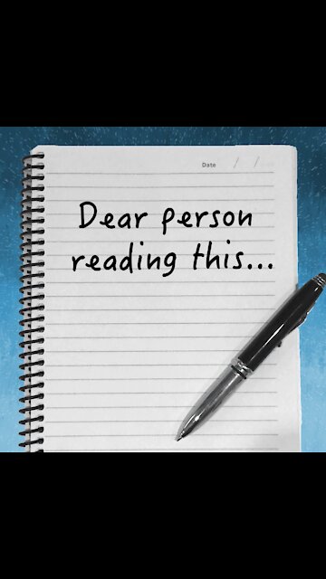 Dear Person Reading This [GMG Originals]