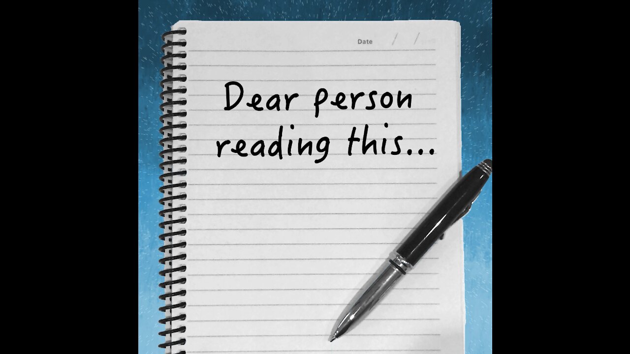 Dear Person Reading This [GMG Originals]