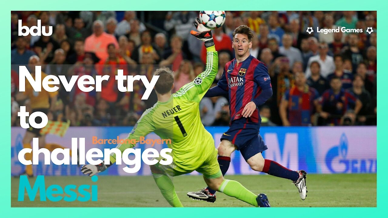 Never Try To Challenges Messi❗❗❗