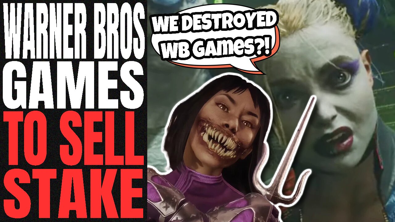 GET WOKE GO BROKE | Warner Brothers Feels FORCED To SELL Games Division After MASSIVE WOKE FLOPS