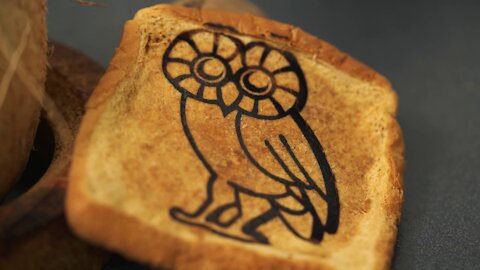 GRAPHENE ON TOAST AND CLOTHING AND LETS NOT FORGET THE OWL MASCOT