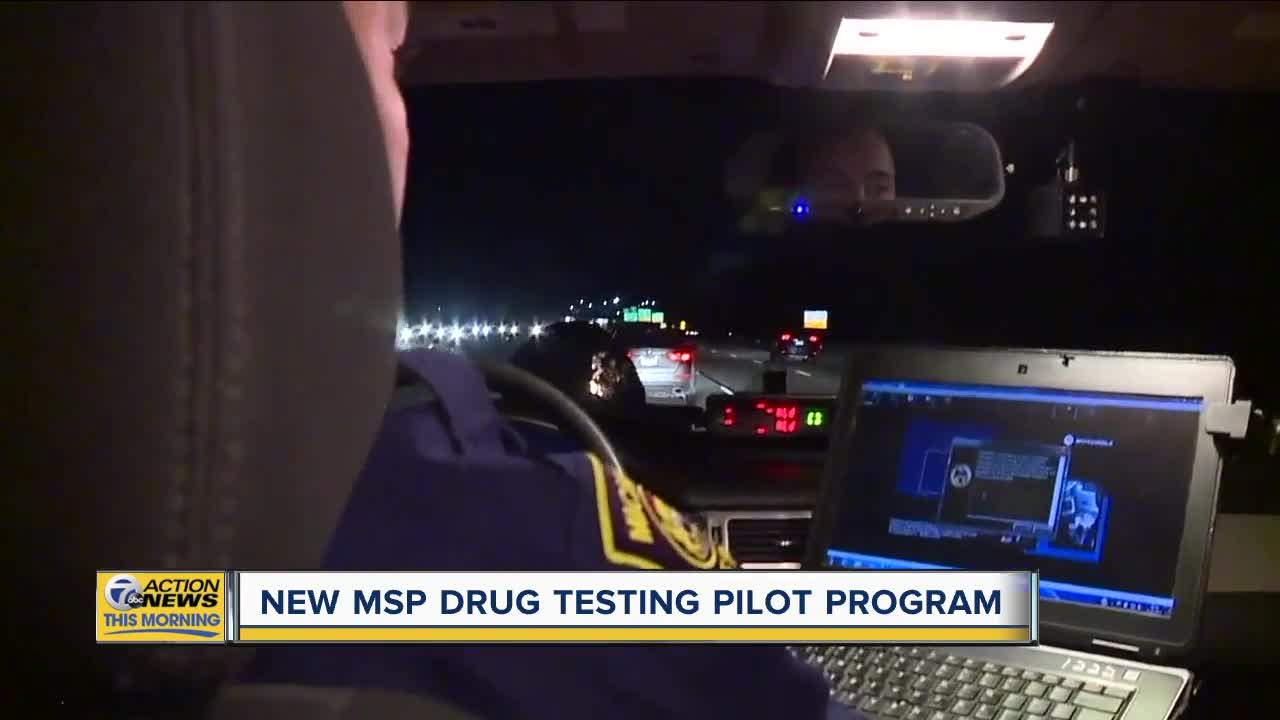 New MSP drug testing pilot program