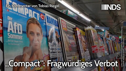 „Compact“: Fragwürdiges Verbot.Tobias Riegel@NDS🙈🐑🐑🐑 COV ID1984