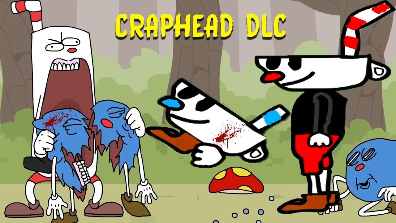 CRAPHEAD DLC Made Me Quit Gaming + CREEPY CUPHEAD ANIMATIONS | CUPHEAD.EXE