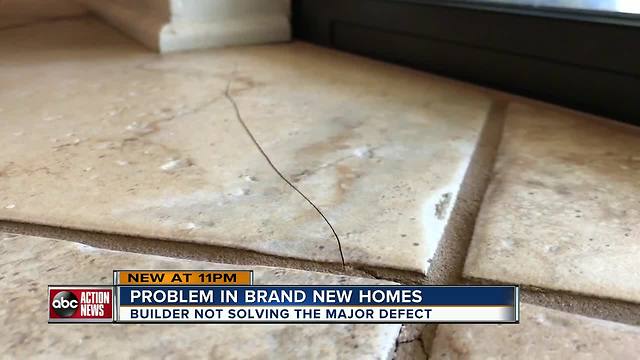 I-Team: Brand new homes come with defective floors and now homeowners worry about the future | WFTS Investigative Report