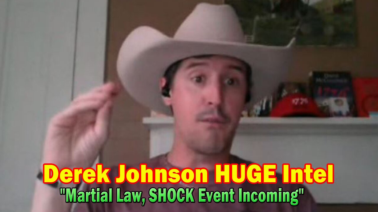 Derek Johnson HUGE Intel: "Martial Law, Military Tribunals, SHOCK Event Incoming, Prepare!"