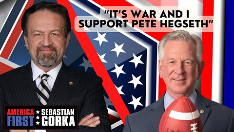 “It's War and I Support Pete Hegseth.” Sen. Tommy Tuberville joins AMERICA First