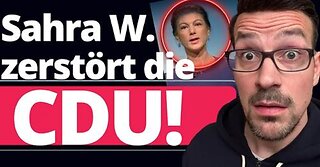 BSW Wagenknecht lässt CDU Politbombe platzen!