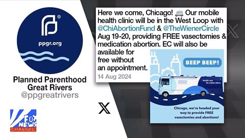 Planned Parenthood touts free abortion drugs, vasectomies at DNC (Aug. 19, 2024)