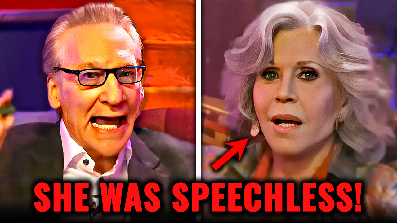 Jane Fonda's Far-Left Rant ROASTED by Bill Maher - You Won’t Believe This!