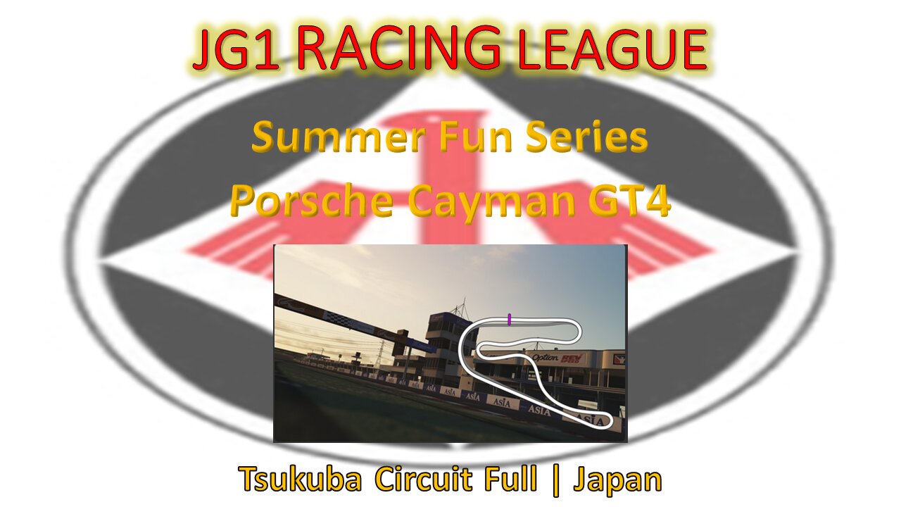 Race 2 | JG1 Racing League | Porsche Cayman GT4 | Tsukuba Circuit Full | Japan