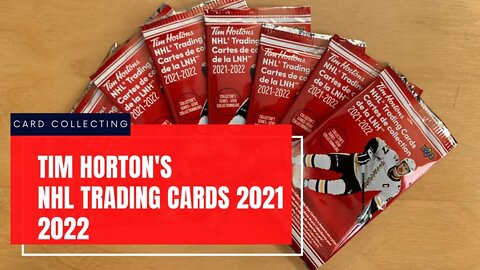 Tim Horton’s NHL Trading Cards 2021 2022 Pull #3 - 8 PACKS!!