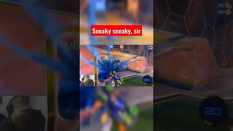 sneaky sneaky, sir #shorts #funnymoments #gaming #rocketleague #rocketleagueclips