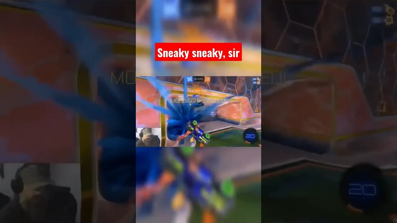 sneaky sneaky, sir #shorts #funnymoments #gaming #rocketleague #rocketleagueclips