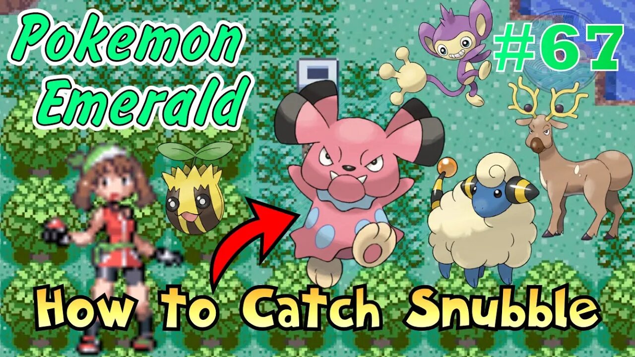 How to Catch Snubble! Pokémon Emerald Walkthrough - Part 67