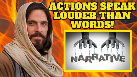Why Are People Controlled By Words (the Narrative) and Not Concrete Actions?
