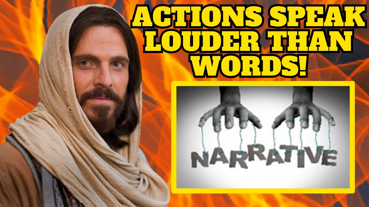 Why Are People Controlled By Words (the Narrative) and Not Concrete Actions?