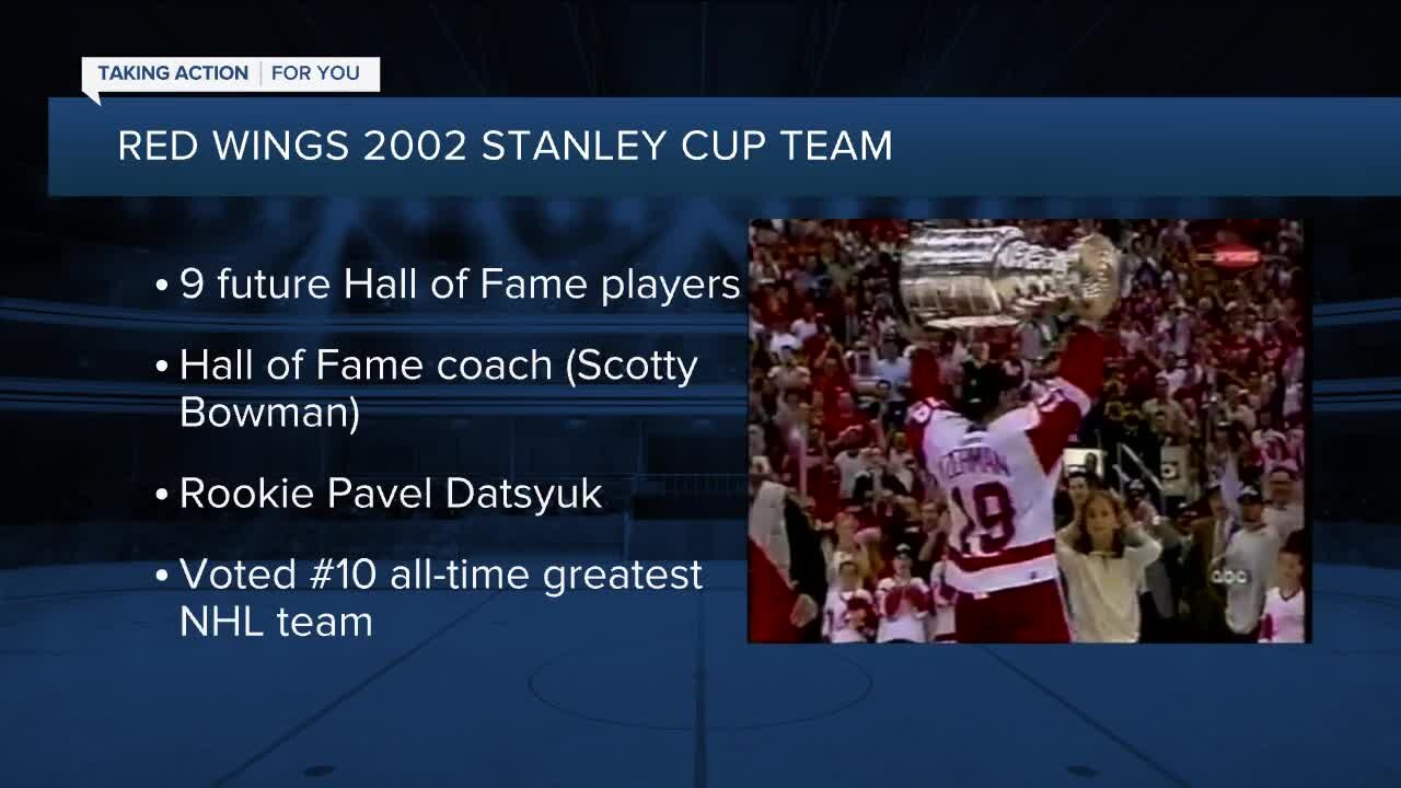 Remembering the 2002 Red Wings Stanley Cup win 19 years later