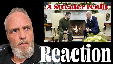 Zelensky's Sweater Message with Biden Reaction