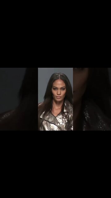 Joan Smalls in Blumarine Fall/Winter 2012 FashionShow
