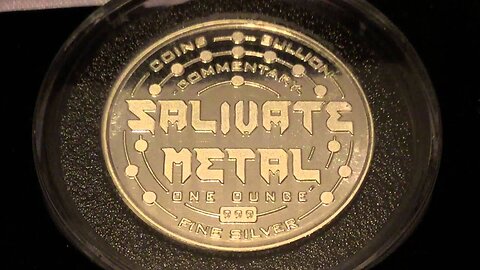 Salivate Metal Silver Round: Available Now