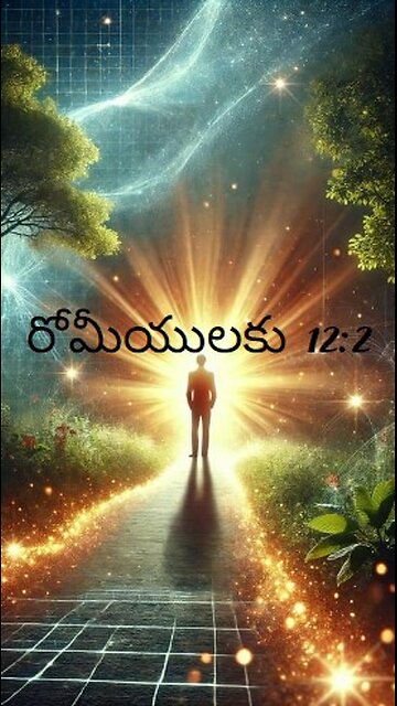 రోమీయులకు 12:2 - మీరు ఈ లోక మర్యాదను అనుసరింపక, ఉత్తమమును, అనుకూలమును, సంపూర్ణమునై యున్న...