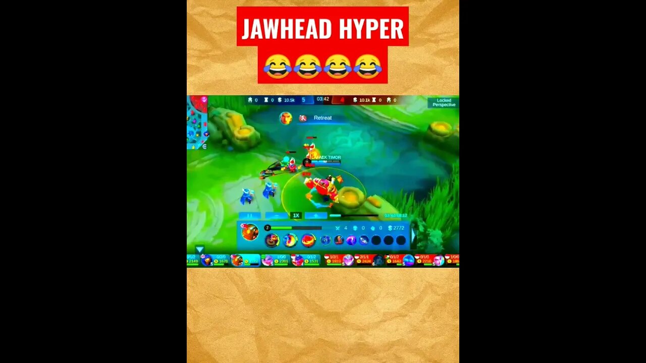 JAWHEAD HYPER #ml #mlbb #mobilelegendsgame #mobilelegend #mobilelegends #omletarcade #tokogame