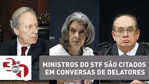 Ministros do STF são citados em conversas de delatores da J&F