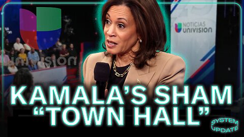 Kamala's SHAM "Town Hall"